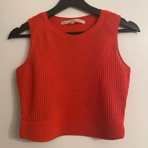 Knit crop top size small